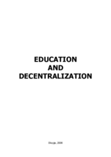 Education and Decentralization