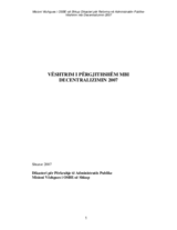 Survey on Decentralization 2007 (sq)